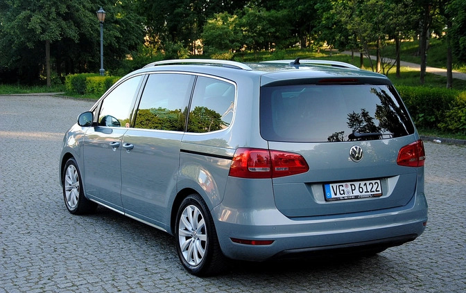 Volkswagen Sharan cena 76900 przebieg: 142000, rok produkcji 2015 z Oława małe 121